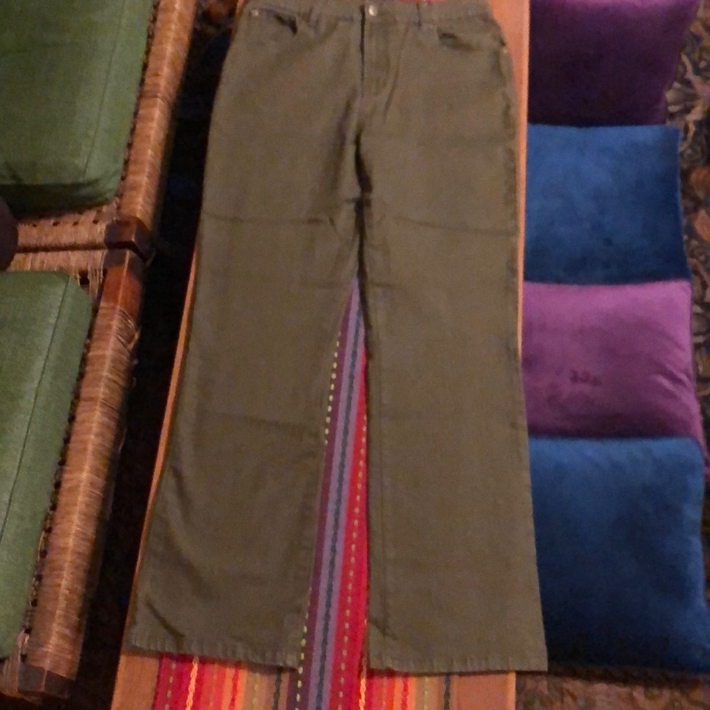 DG2 Never worn dark army green jeans